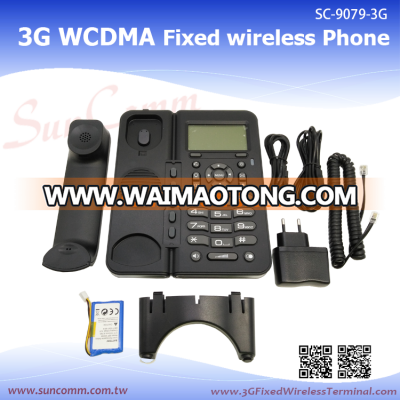 SC-9079-3G desktop for business use 3G WCDMA Fixed Wireless Telephone with sim card